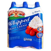 코스트코 커클랜드 휩트 라이트 스프레이 휘핑크림 휩크림 (425g x 3개) 아이스박스 포장발송, 아이스팩 추가 포장 (한여름에는 추가 추천)
