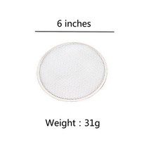 피자팬 피자오븐 업소용오븐기 생선구이 전기 미니 오븐 알루미늄 합금 스크린 이음매 없는 피자 팬 붙지, 01 6Inch