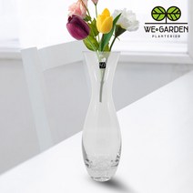 위가든 기둥 호리병 유리화병, GLASS 기둥 호리병