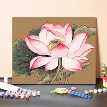 4타입 동양화그리기 대형그림아크릴화 DIY명화 유화색칠하기 HS4, 디자인3(DIH4)_50x65