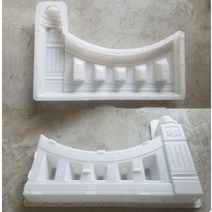 가든 펜스틀 정원 울타리 콘크리트 돌 경계 DIY 장식, A typeBL10060