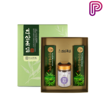 인산죽염 9회 자죽염 고체 선물세트 (치약2+자죽염고체240g)