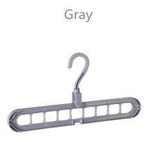멀티 포트 지원 원형 옷걸이 옷 건조 랙 다기능 공간 절약 옷걸이 매직 옷걸이, Gray, Gray