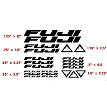 후지 자전거 프레임 호환 비닐 컷 스티커 데칼 색상, 06 green