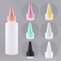 뾰족캡 30ml 50ml 100ml 오일 화장품 염색 샘플용기 소분공병, 30ml/핑크, [SC-3] 뾰족캡소스통