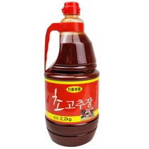 초장 진품명품 초장2.2kg 매실초장 맛있는 초고추장 회초장 횟집 가정용