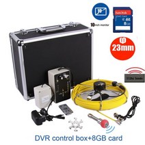 배관 내시경 카메라 512hz sonde 송신기 로케이터 수중 비디오 시스템 파이프 벽 검사 하수도 세트 (10인치 IPS 모니터 포함), 30m, 10inch 512hz kit
