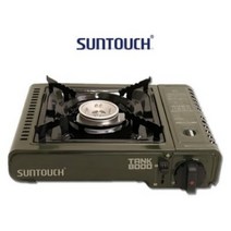 썬터치 오리지널 가스버너 탱크 ST-8000, 4개, 카키