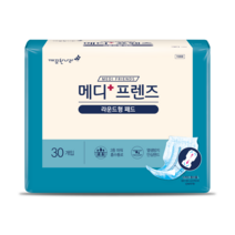 The 편안한 봄날 성인용 기저귀 라운드형패드, 30개입, 1팩