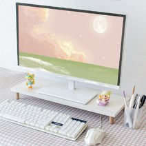 편한생활연구소 모니터 받침대, 10.5cm