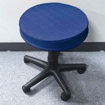 베드스토리 주문제작 보조 원형 둥근의자 커버, 10.진핑크(면혼방무지)