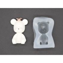 아로마 석고방향제 몰드, 5 곰돌이(중)