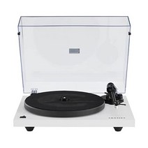 Crosley C6B-WH Belt-Drive Bluetooth Turntable Record Player with Adjustable Tone Arm White, Bluetooth Out Turntable_White, 블루투스 출력 턴테이블