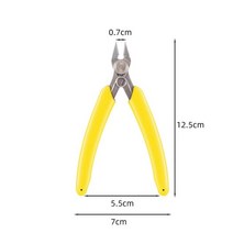 YTH-22/170 절단 펜치 다기능 도구 전기 와이어 케이블 커터 사이드 가위 플러시 스테인레스 스틸 니퍼, YTH-037 Yellow