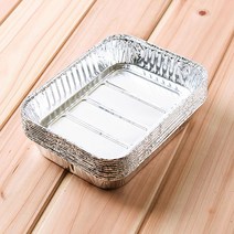 10P 20x15cm 소풍 은박 도시락 알뜰 세트 캠핑 피크닉 다용도그릇 포장용기 배달전문