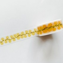 미야문구샵 큰 별 조명_노랑 마스킹 테이프, 단품