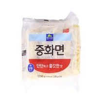 면사랑 냉동 중화면 5입 1.15kg, 단품