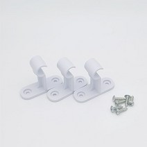 LCC 커튼브라켓 15mm 3p set 백색