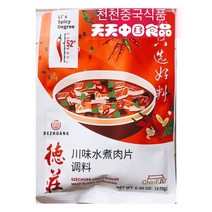 [천천중국식품] 더쫭 수주육편 소스170g, 1개, 170g