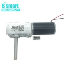 Bringmart-12-470RPM 고 토크 51MM 장축 5840-31ZY 자동 잠금 기어박스 후진 저속 웜기어 모터 DC 24V 12V, 12v 12rpm, package P