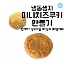 마리네빵공장 쿠키 냉동생지 토이 쿠키만들기 미니 치즈쿠키 납품 결혼 답례품 18g x 25개입