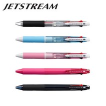유니 제트스트림 4색 SXE4 500 07 0.7mm 1개입, 쿠팡 모닝글로리독산점 블랙