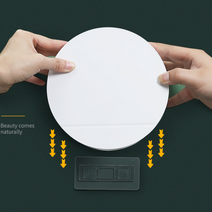 라라우 무타공 화장대 주방 휴지걸이 휴지케이스 선반 방수 핸드타올 페이퍼타올 키친타올 디스펜서, 사각