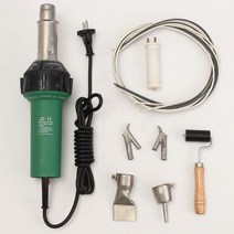플라스틱용접기 전기 co2 산소 pvc 용접기 새로운 ac 220v110v 1600w 5060hz 뜨거운 공기 토치 플라스틱 용접 총 플랫 코 도매 가격, 110v, 정장 2