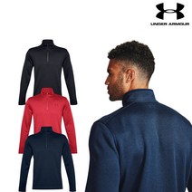 언더아머 반집업 긴팔 스톰 스웨터 골프티셔츠