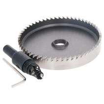 철판 절단기 커터 니블러 90/95mm 고속 강철 드릴 비트 구멍 톱 70mm 길이 오프너 철 플레이트 금속 절단, 01 90mm_01 70mm