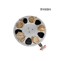 노점 포장마차 붕어빵기계 가스식 원형 10구, 진열대포함_선택04. 오방