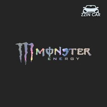 찐카 몬스터에너지 캠핑 데칼스티커 ZCCP-17 /캠핑스티커 /몬스터에너지스티커, 홀로그램, 대형