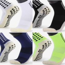 안미끄러운 남자 헬스 논슬립 달리기 축구 양말, 2-논슬립양말-블랙