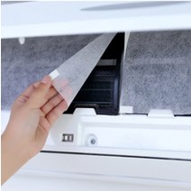 에어컨필터 벽걸이형 미세먼지 탈취 부직포 여과필터 먼지필터 2EA, 단품, 단품
