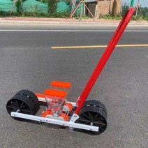 파종기 핸드푸쉬 옥수수 배추 파종, 야채 파종기 향상된 이중 휠 -