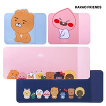 카카오프렌즈 장패드 무선 충전 마우스 패드 데스크, 마우스 패드(리틀라이언), 1개