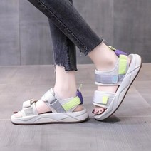 여름 밸크로 여성 물놀이 스포츠 샌들 30