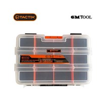 TACTIX 택틱스 미니 양면 부품함 320042 공구 부품함 부속함 피스통 공구정리 22칸