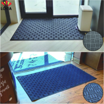 로키아 발매트 발판 업소용 바닥 실외 현관 대형 매장, 고급형 그레이 90x150cm