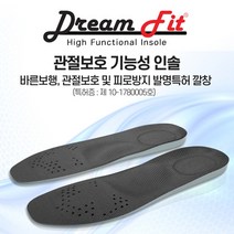 드림핏 인솔 관절보호 기능성 깔창 아치 서포트