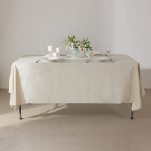 행사용벨벳테이블보 구김없고 늘어나지않는 고급벨벳소재 식탁보, 801(아이보리), 연단(마감선택x)