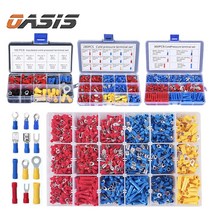 PG터미널 절연 압착단자 O형 Y형 슬리브 배선 전선연결 터미널세트 5종, B33:PG 터미널(102개 세트)