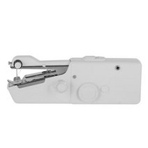 해외구매대행 안내서 모니카 미싱 휴대용 미니 핸드 재봉틀 빠른 손쉬운 스티치 바느질 무선 의류 직물 가정용 전기 상품안내, 1개