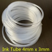 10 메터/몫 3mm x 4mm 프린터 에코 솔벤트 잉크 튜브 모든 용 파이프 호스, 한개옵션0