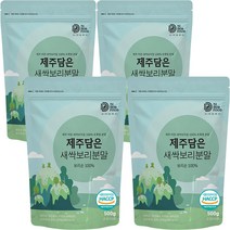 제주 새싹보리 분말 HACCP 인증 국산 어린 새싹 보리 잎 보리새싹 가루 대용량 500g, 4개, 새싹보리 잎 500g