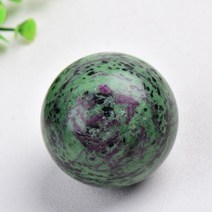 천연 자수정 원석 마사지 공 치유 스톤 인테리어 기념품 선물, 모르가나이트, 40-50mm