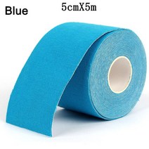 주짓수테이핑 테이핑테이프 Kinesiology Tape Roll 방수 스포츠 의료용 접착제 Elastoplast Athletic Strap, 11 5cmx5m Blue