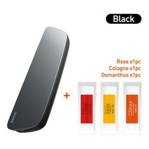 황사 미세먼지 baseus car air freshener 솔리드 ​​향수 향수 for, 검은 색, 협력사
