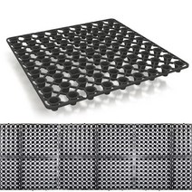 베란다 매트 깔판, 플라스틱 깔판 (50x50x3)