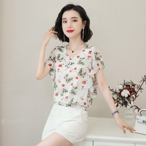 여성 봄 여름 새로운 스타일 블라우스 셔츠 75